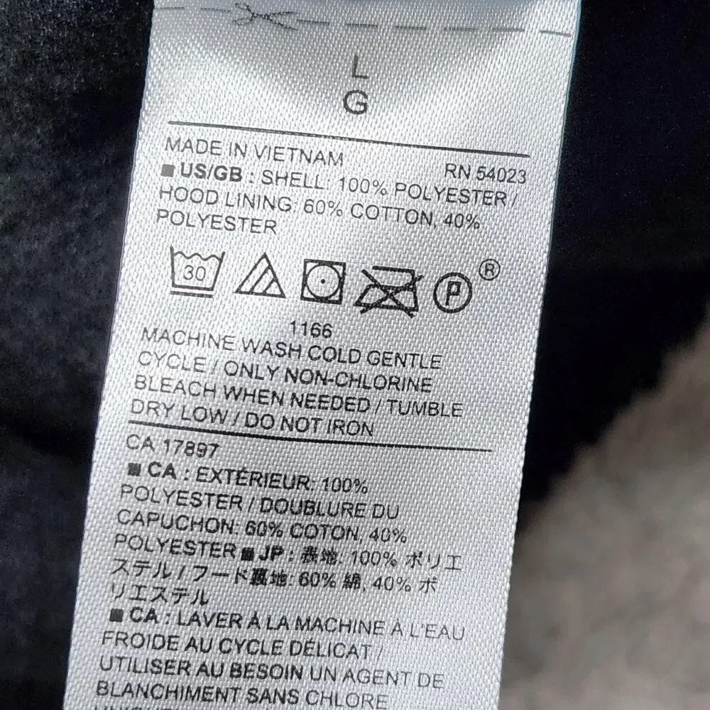Banana Republic Hoodie Mens Large Ultrawarm Sherpa Fleece Pullover Performance